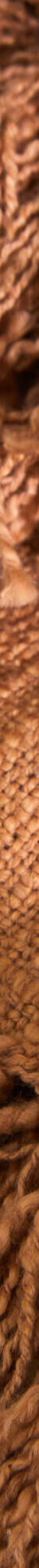 Plaid uni coton texturé (caramel) Plaid uni coton texturé (caramel)